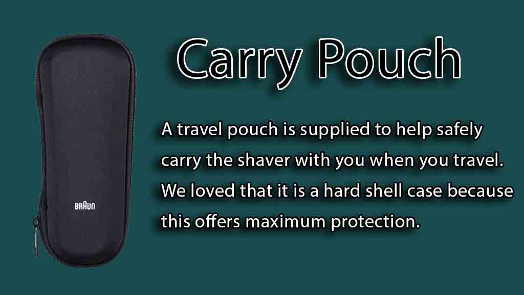 Travel Pouch for Braun Series 7 790cc