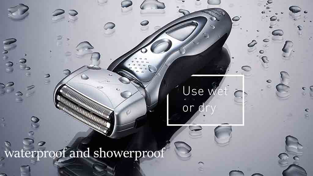 Panasonic wet and dry shaver