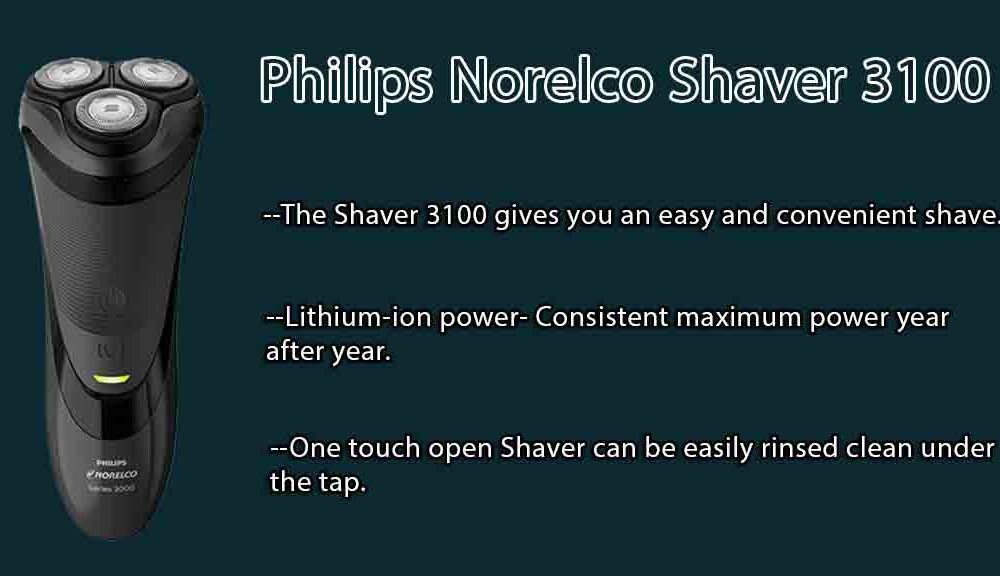 Philips Norelco Shaver 3100 Review