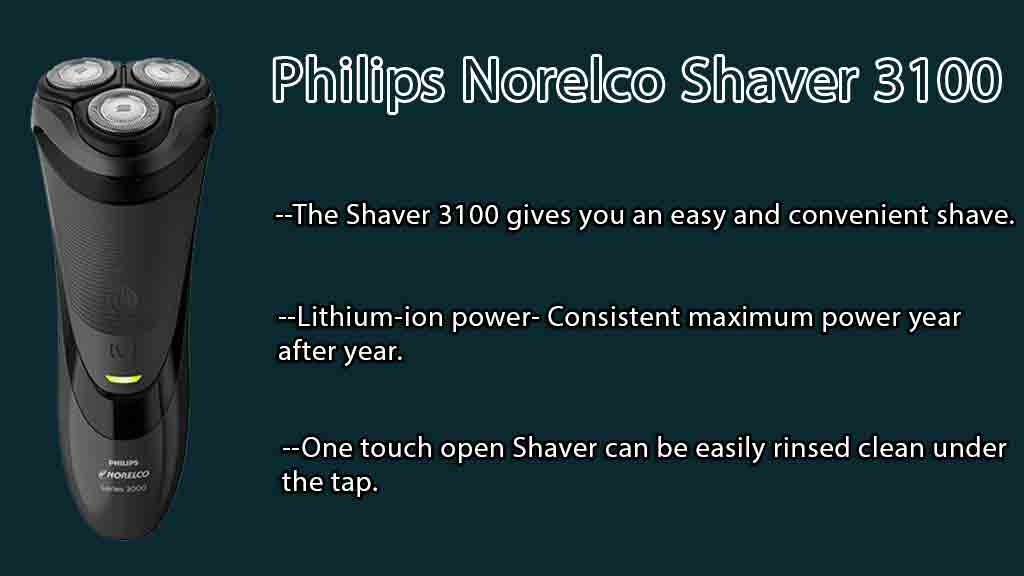 Philips Norelco Shaver 3100 Review