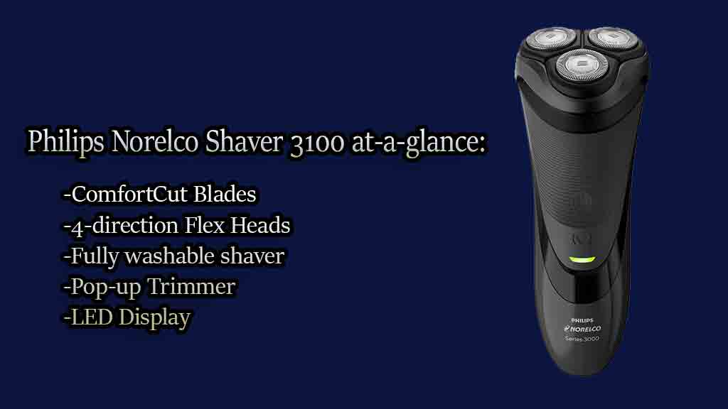 Rechargeable Electric Shaver