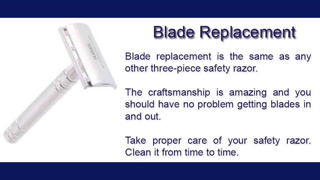 Blade Replacement, AS-D2 Razor