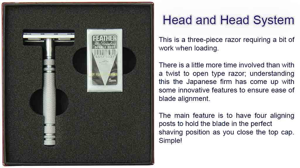 How Easy is it to Load the Blade on The Feather Razor?