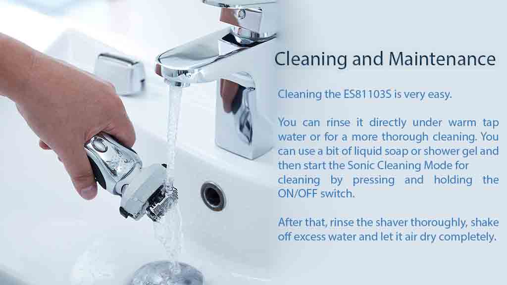Cleaning and Maintenance the ES81103S Arc 3
