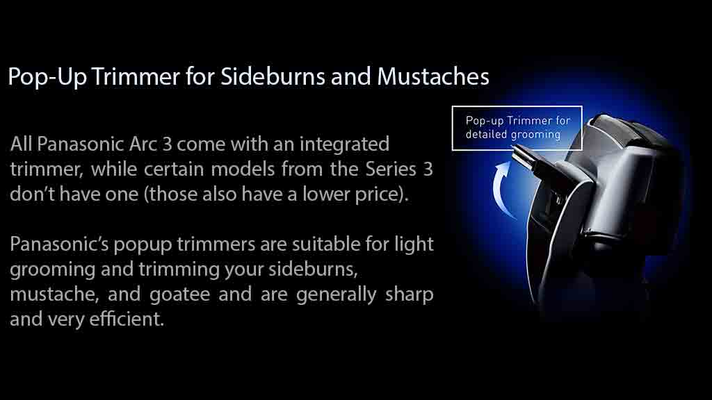 Panasonic ES8103S Arc 3 Hair trimmer